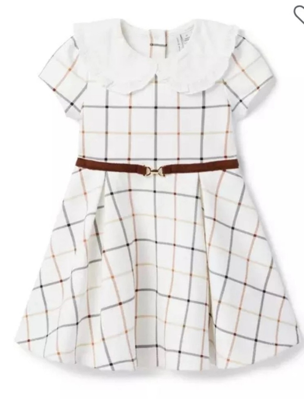 Janie And Jack The Statement Collar Equestrian Dress 4